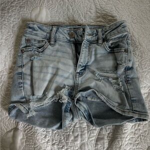 American Eagle Outfitters Light Blue Denim Shorts